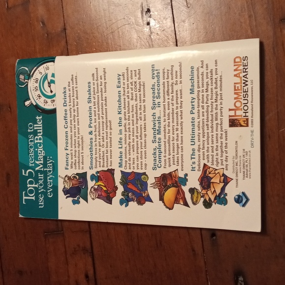 Magic Bullet cookbook - Picture 2 of 3